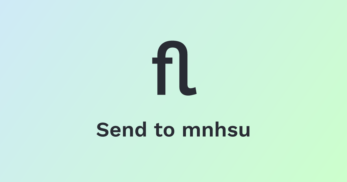 Send to mnhsu
